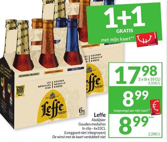 Intermarché Leffe Abdijbier aanbieding