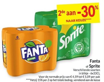 Intermarché Fanta of Sprite aanbieding
