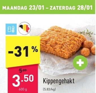 ALDI Kippengehakt aanbieding