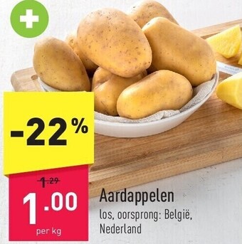 ALDI Aardappelen aanbieding