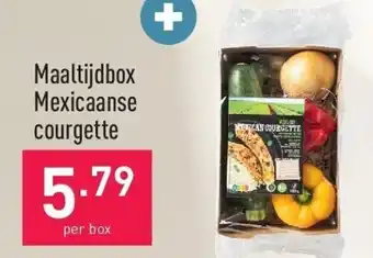 ALDI Maaltijdbox mexicaanse courgette aanbieding
