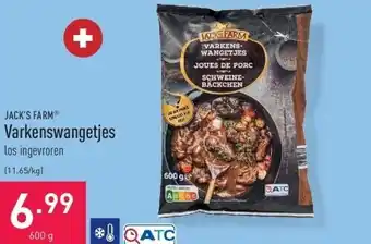 ALDI Varkenswangetjes aanbieding