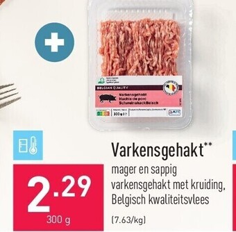 ALDI Varkensgehakt aanbieding