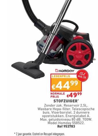Trafic Stofzuiger aanbieding