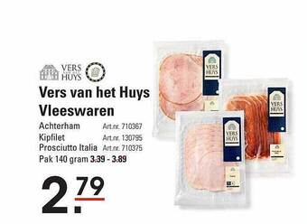 Vers van het huys vleeswaren