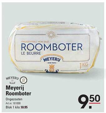 Sligro Meyerij roomboter aanbieding