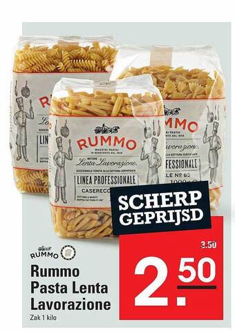 Sligro Rummo pasta lenta lavorazione aanbieding