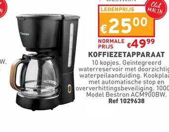 Trafic Koffiezetapparaat aanbieding