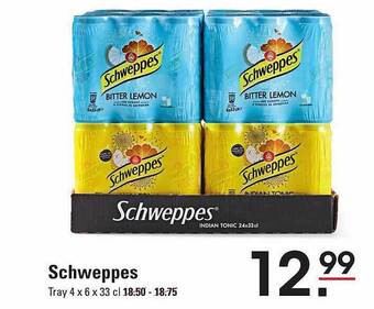 Sligro Schweppes aanbieding