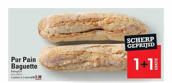 Sligro Pur pain baguette aanbieding