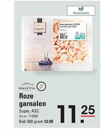 Roze garnalen