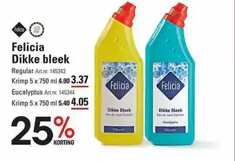 Sligro Felicia dikke bleek aanbieding