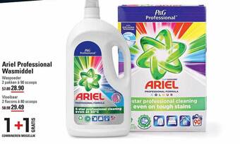 Sligro Ariel professional wasmiddel aanbieding