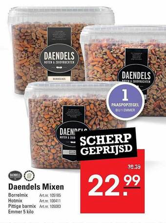 Sligro Daendels mixen aanbieding