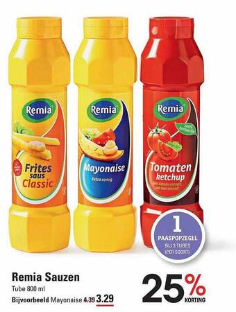 Sligro Remia sauzen aanbieding