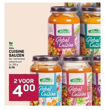 Allos cuisine sauzen
