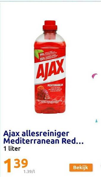 Ajax allesreiniger mediterranean red