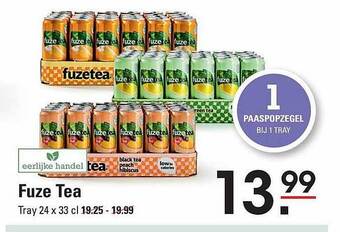 Sligro Fuze tea aanbieding