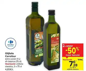 Carrefour Market Olijfolie aanbieding
