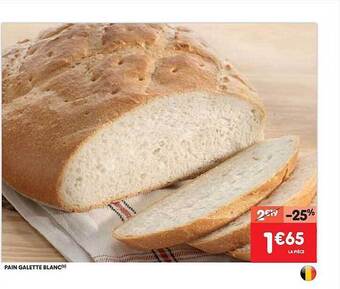 Leader Price Pain galette blanc aanbieding