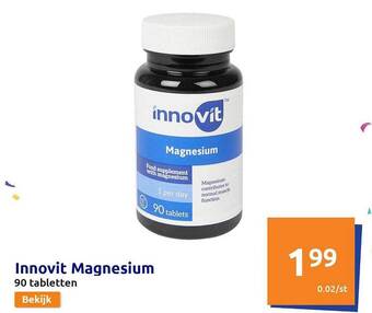 Action Innovit magnesium aanbieding