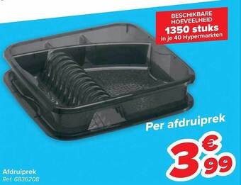 Carrefour Afdruiprek aanbieding
