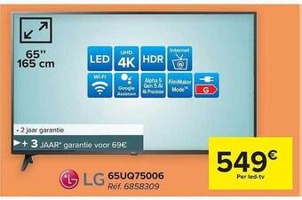 Carrefour Lg ledtv aanbieding