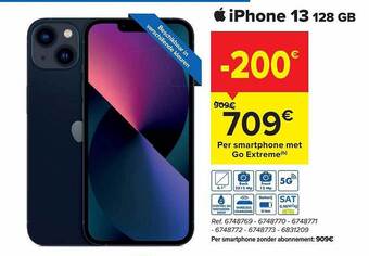Carrefour Iphone 13 128gb aanbieding