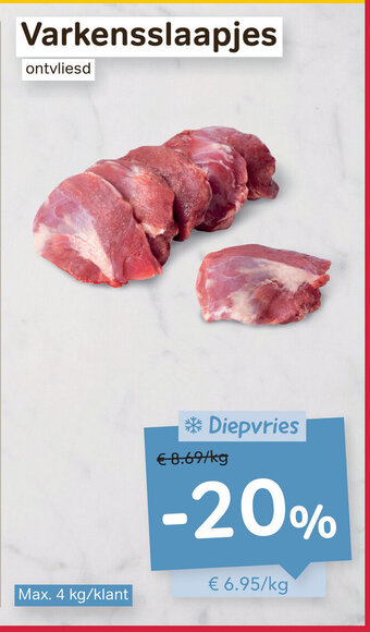 Bon Ap Varkensslaapjes aanbieding