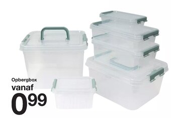 Zeeman Opbergbox aanbieding