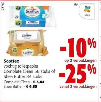 Colruyt Scottex toiletpapier aanbieding