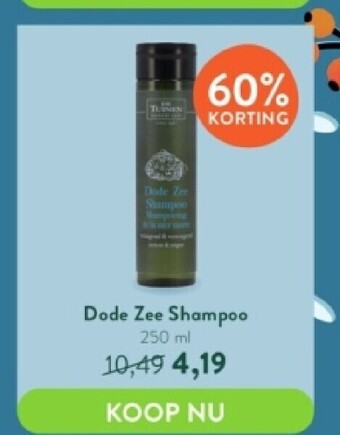 Holland & Barrett Dode zee shampoo 250 ml aanbieding