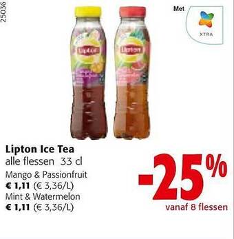Colruyt Lipton ice tea aanbieding
