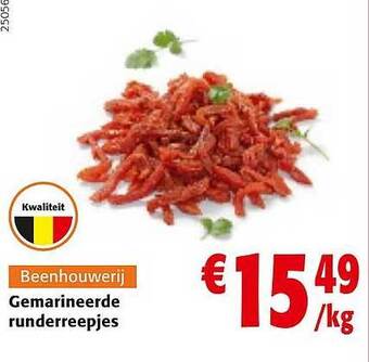 Colruyt Gemarineerde runderreepjes aanbieding