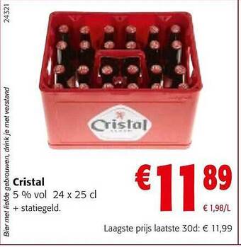 Colruyt Cristal aanbieding