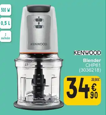 Cora Kenwood Blender CHP61 aanbieding