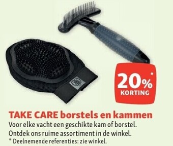 Maxi Zoo Take care borstels en kammen aanbieding