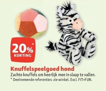 Maxi Zoo Knuffelspeelgoed hond aanbieding