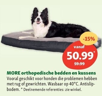 Maxi Zoo More orthopedische bedden en kussens aanbieding