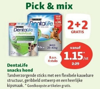 Maxi Zoo Dentalife snacks hond aanbieding