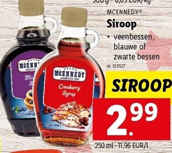 Lidl Mcennedy siroop nr. 120527 aanbieding