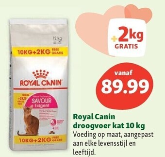 Maxi Zoo Royal canin droogvoer kat 10 kg aanbieding
