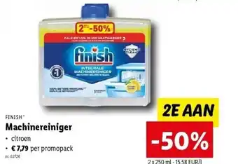 Lidl Finish machinereiniger per promopack nr. 02726 aanbieding