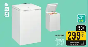 Cora Whirlpool diepvries WHS10212 per stuk (2678053) 99L aanbieding