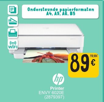Cora HP printer envy 6020E (2879397) aanbieding