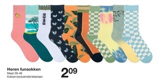 Zeeman Heren funsokken aanbieding