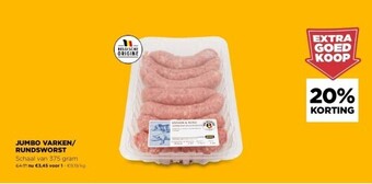 Jumbo varken/ rundsworst