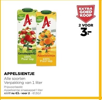 Jumbo Appelsientje aanbieding