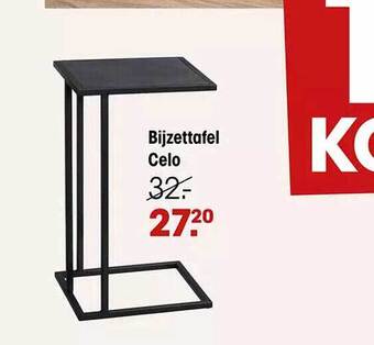 Kwantum Bijzettafel celo aanbieding