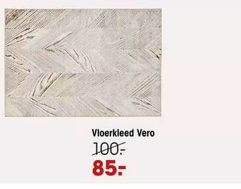 Kwantum Vloerkleed vero aanbieding